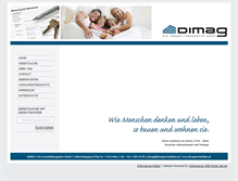 Tablet Screenshot of dimagimmobilien.at